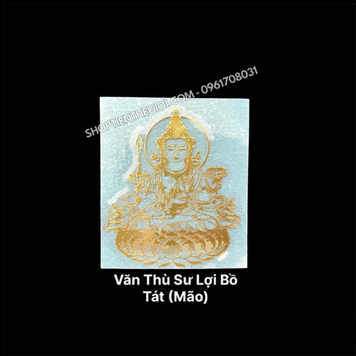 Miếng Dán Phật Bản Mệnh 12 Con Giáp - Linh Phù Dán Điện thoại Các Loại